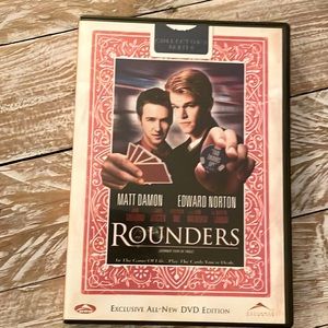 3/$15 u pick dvds📀or 1 for $9~ Rounders🃏Exclusive Edition